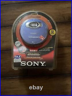 Sony Walkman Compact Design Skip Free Digital Mega Bass CD Player D-WJ611 SEALED