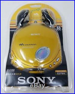 Sony Walkman D-E350 Radium Gold Brand New In Packaging Read Description
