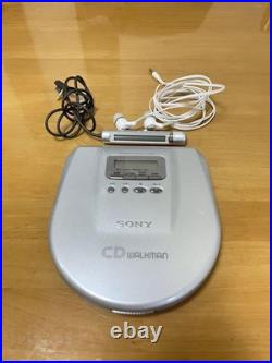 Sony Walkman D-E707 Portable Cd Player Silver Vintage Discman Anti-Skip Audio