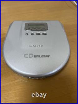 Sony Walkman D-E707 Portable Cd Player Silver Vintage Discman Anti-Skip Audio