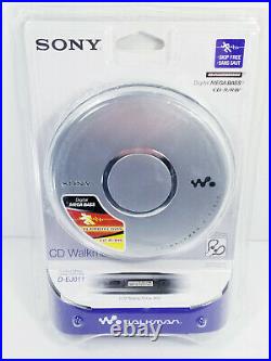 Sony Walkman D-EJ011 Portable CD Player Digital Mega Bass G-Protection CD-R/RW