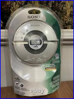Sony Walkman D-EJ100 Personal Portable CD Player Silver Blister pack sealed UK