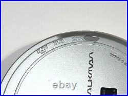 Sony Walkman D-EJ1000 With CHARGING DOCK! New Rechargeable Batteries! US SELLER