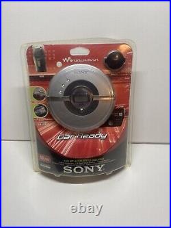Sony Walkman D-EJ106CK Portable CD Player With Car Accesory Kit