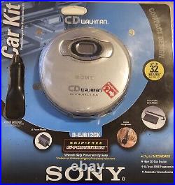 Sony Walkman D-EJ612 Silver CD-R/RW Player G-Protection
