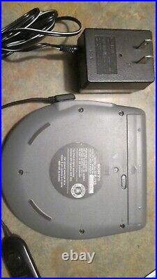 Sony Walkman D EJ725 CD Player Personal Portable Discman G Protection Jog Proof