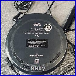 Sony Walkman D-EJ825 CD Player Gum Batteries, Inline Controller, Charger