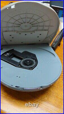 Sony Walkman D-EJ835 Personal CD Player With Earphones Mains Plug etc Manuals