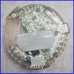 Sony Walkman D-FJ003FP Rare Clear Federal Prison CD Player AM/FM