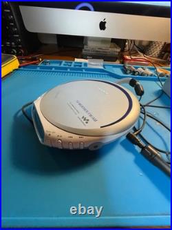 Sony Walkman D-FJ210 Portable CD Player AM/FM/Weather BUNDLE READ Description