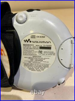 Sony Walkman D-FS601 Portable CD Player AM/FM Weather Band G-Protection