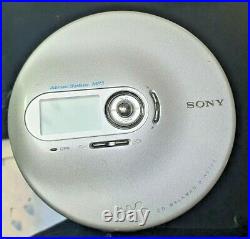 Sony Walkman D-NE700 MP3 Atrac3Plus CD Player with Remote control 65hrs battery
