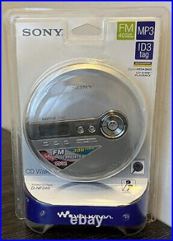 Sony Walkman D-NF340 CD MP3 FM Radio CD Walkman Mega Bass Sealed New