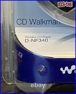 Sony Walkman D-NF340 CD MP3 FM Radio CD Walkman Mega Bass Sealed New