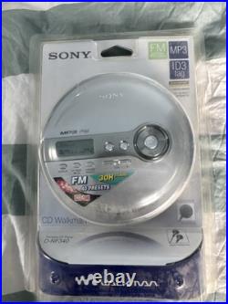 Sony Walkman D-NF340 CD Player No Headphones