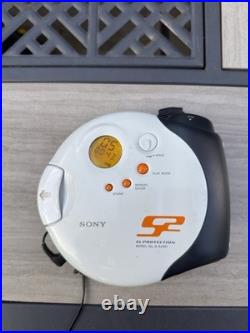 Sony Walkman D-SJ301 Portable CD Player S2 G Protection + Hand Band Working