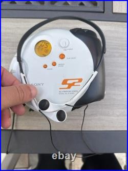 Sony Walkman D-SJ301 Portable CD Player S2 G Protection + Hand Band Working