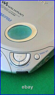 Sony Walkman D-f201 Portable CD Am Fm Player, Tested