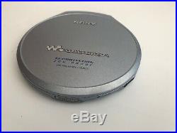Sony Walkman/Discman D-EJ925 Portable CD Player. Lightweight Skip Free