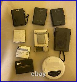 Sony Walkman Discman Minidisc Cassette Player Bundle Lot Spares & Repairs