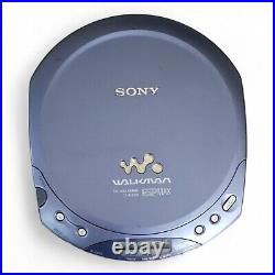 Sony Walkman ESP MAX Portable CD Player Blue & Philips In-Ear Earphones SHE9550