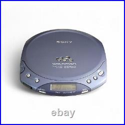 Sony Walkman ESP MAX Portable CD Player Blue & Philips In-Ear Earphones SHE9550