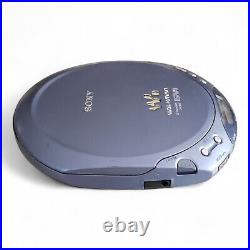 Sony Walkman ESP MAX Portable CD Player Blue & Philips In-Ear Earphones SHE9550