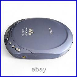 Sony Walkman ESP MAX Portable CD Player Blue & Philips In-Ear Earphones SHE9550