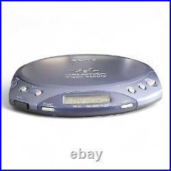 Sony Walkman ESP MAX Portable CD Player Blue & Philips In-Ear Earphones SHE9550