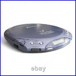 Sony Walkman ESP MAX Portable CD Player Blue & Philips In-Ear Earphones SHE9550