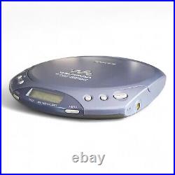 Sony Walkman ESP MAX Portable CD Player Blue & Philips In-Ear Earphones SHE9550