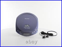 Sony Walkman ESP MAX Portable CD Player Blue VGC (D-E220/LC)