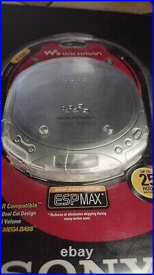 Sony Walkman ESP MAX Portable CD Player Silver (D-E220/SC) NEW / sealed