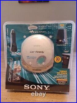 Sony Walkman ESPMax CD Player with Car Kit (D-E356CK) Sealed Vintage VERY RARE