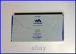 Sony Walkman MP3 CD Player D-CJ501/S With Original Box Power & Instructions