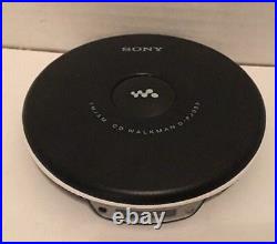 Sony Walkman Portable CD Player AM/FM Tuner Black (D-FJ003/B)
