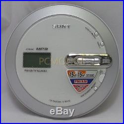 Sony Walkman Portable CD Player AM/FM Weather Digital Tuner (D-NF430/SM)