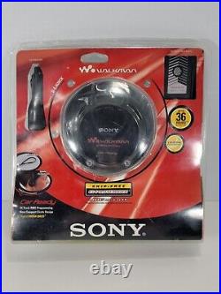 Sony Walkman Portable CD Player Car Ready G-Protection (D-EJ626CK) New Sealed