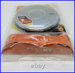 Sony Walkman Portable CD Player D-EJ011 Digital Mega Bass G-Protection New 0