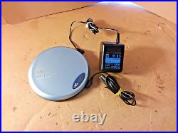 Sony Walkman Portable CD Player D-EJ775 Light Blue + RM-CD15L REMOTE CONTROLLER