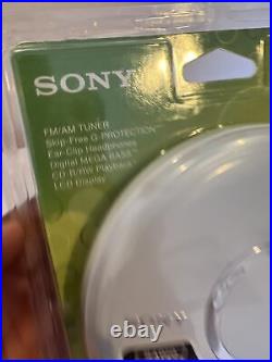 Sony Walkman Portable CD Player D-FJ041 AM/FM Tuner & Headphones NIB Sealed
