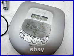 Sony Walkman Portable CD Player Lot D-465 D-EJ985 D-E700 For Parts or Repair