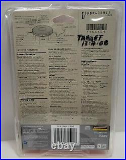 Sony Walkman Portable CD Player Mega Bass G-Protection D-EJ011 CD-R CD-RW NOS