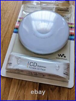 Sony Walkman Portable Personal CD Player White Model D-EJ001 Brand New Sealed