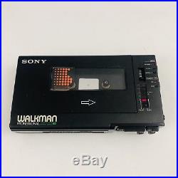 Sony Walkman Professional Stereo Cassette Recorder Model WM-D6