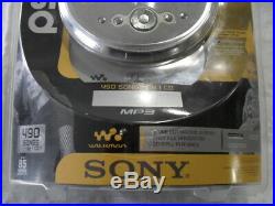 Sony Walkman Psyc Portable Atrac3 / MP3 CD Player D-NE300 psgray Brand New