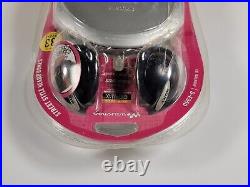 Sony Walkman Silver ESP MAX Portable CD Player D-E350