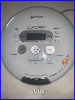 Sony Walkman Sport S2 -Portable CD Player Vintage Working Condition