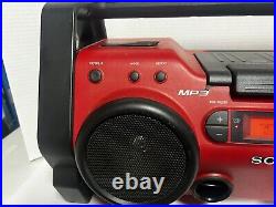 Sony ZS-H10CP Heavy Duty Water Resistant Portable Boombox Stereo CD Player