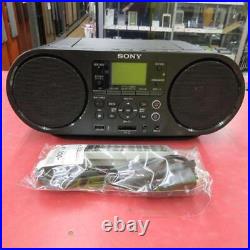 Sony ZS-RS81BT CD Radio Bluetooth Black Good Condition Used withAccessories